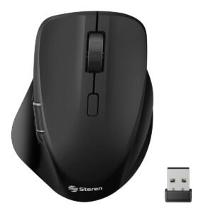 Mouse Bluetooth*/ RF, multidispositivo, ergonómico con batería recargable 800 / 1200 / 1600 DPI